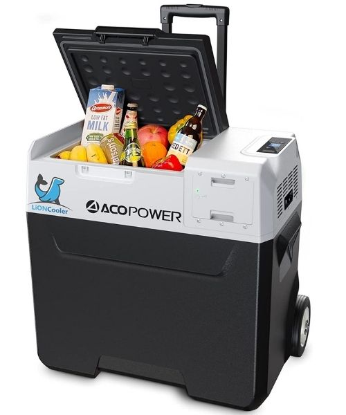 Tragbarer solarbetriebener Kühlschrank