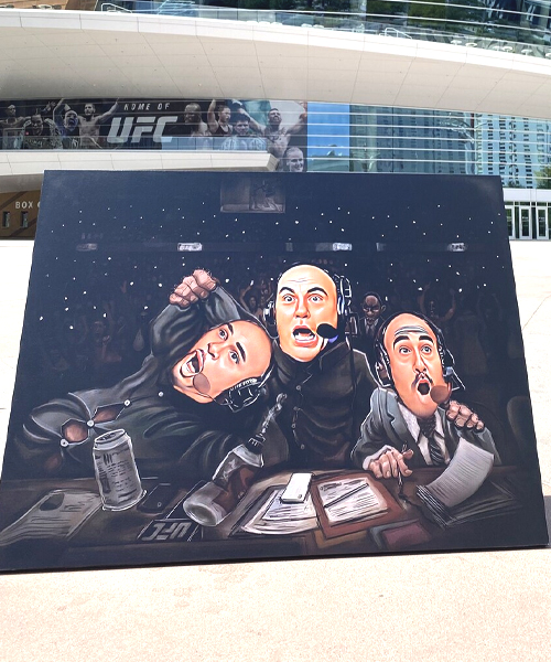 UFC Leinwand Wand Kunst 