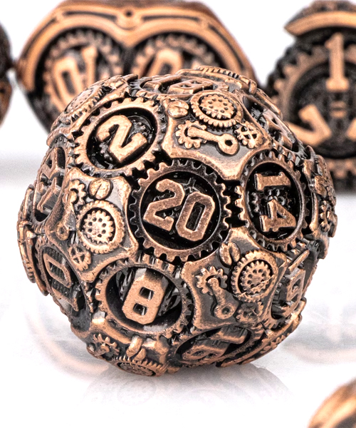 Vintage Steampunk Wuerfel