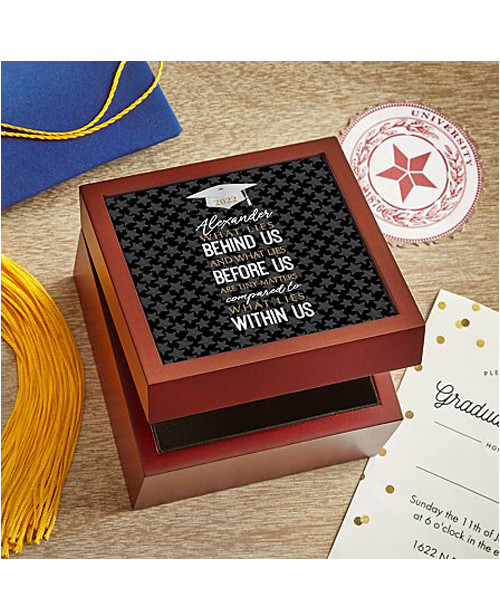 Was in der Graduation Keepsake Box steckt