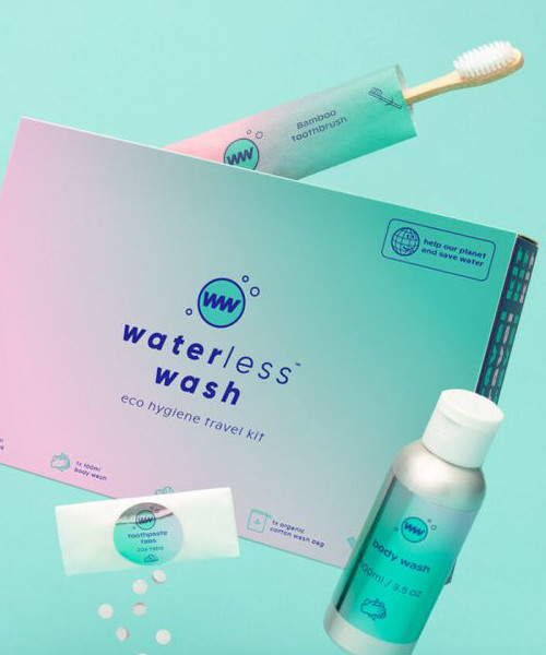 Waterless Wash Eco Travel Kit