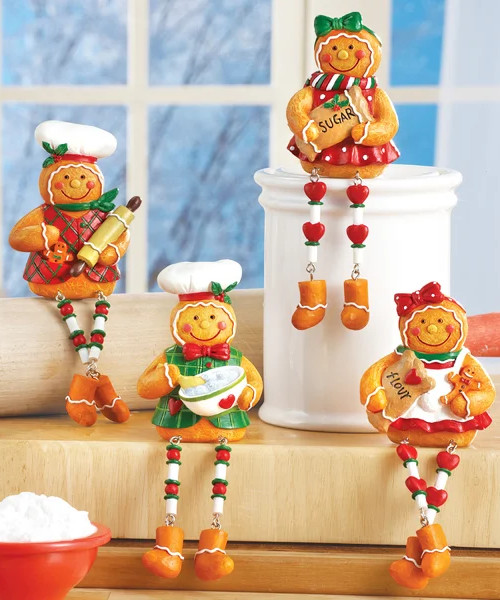 Weihnachts-Lebkuchen-Sitter-Set
